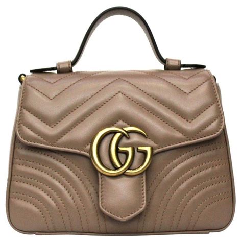 gucci beige marmont bag|what makes gucci marmont bag.